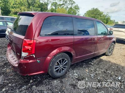 Trzecie zdjęcie samochodu z tyłu: 2018 DODGE GRAND CARAVAN SE VIN:2C4RDGBG5JR201964 - miniatura