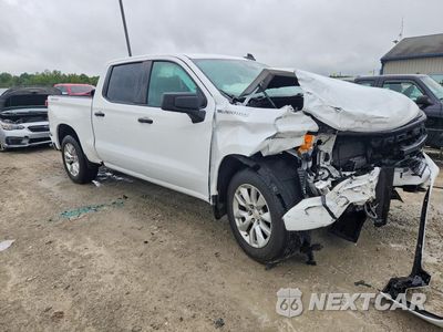 Czwarte zdjęcie samochodu z boku: 2023 CHEVROLET SILVERADO K1500 CUSTOM VIN:1GCPDBEK4PZ153236 - miniatura
