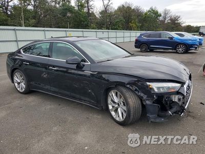 Czwarte zdjęcie samochodu z boku: 2022 AUDI A5 PREMIUM PLUS 40 VIN:WAUCBCF53NA031057 - miniatura
