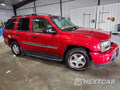 Czwarte zdjęcie samochodu z boku: 2002 CHEVROLET TRAILBLAZER VIN:1GNDT13S722340319 - miniatura