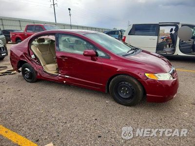 Czwarte zdjęcie samochodu z boku: 2008 HONDA CIVIC LX VIN:1HGFA16578L039518 - miniatura