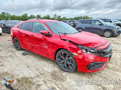 Czwarte zdjęcie samochodu z boku: 2020 HONDA CIVIC SPORT VIN:2HGFC2F81LH568639 - miniatura