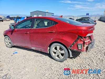 Drugie zdjęcie samochodu z przodu: 2012 HYUNDAI ELANTRA GLS VIN:KMHDH4AE2CU323504 - miniatura