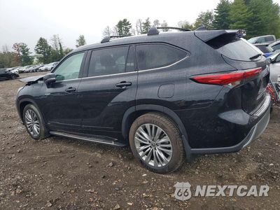 Drugie zdjęcie samochodu z przodu: 2021 TOYOTA HIGHLANDER HYBRID PLATINUM VIN:5TDEBRCH4MS047492 - miniatura