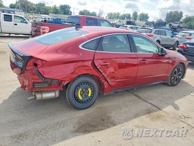 Trzecie zdjęcie samochodu z tyłu: 2024 HYUNDAI SONATA SEL VIN:KMHL64JA8RA412261 - miniatura