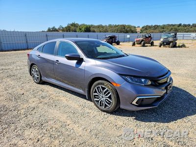 Czwarte zdjęcie samochodu z boku: 2020 HONDA CIVIC LX VIN:2HGFC2F67LH503440 - miniatura