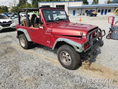 Czwarte zdjęcie samochodu z boku: 1998 JEEP WRANGLER / TJ SE VIN:1J4FY29P2WP786165 - miniatura