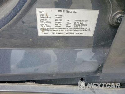 Zdjęcie 14 z 14 samochodu: 2022 TESLA MODEL Y VIN:7SAYGDEE1NA005548 - miniatura