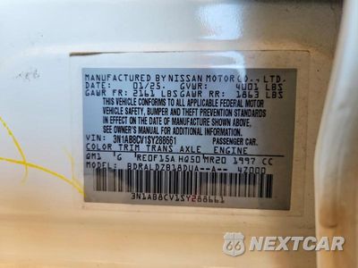 Zdjęcie 13 z 13 samochodu: 2025 NISSAN SENTRA SV VIN:3N1AB8CV1SY288661 - miniatura
