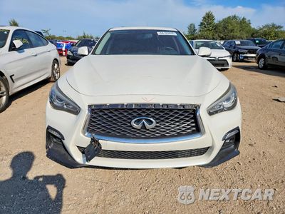Piąte zdjęcie samochodu w środku: 2018 INFINITI Q50 3.0T LUXE VIN:JN1EV7AR8JM610819 - miniatura