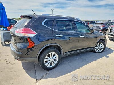 Trzecie zdjęcie samochodu z tyłu: 2016 NISSAN ROGUE SV VIN:KNMAT2MT3GP726285 - miniatura