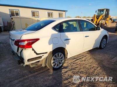 Trzecie zdjęcie samochodu z tyłu: 2019 NISSAN SENTRA S VIN:3N1AB7AP6KY328893 - miniatura