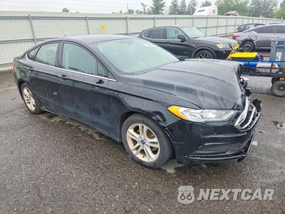 Czwarte zdjęcie samochodu z boku: 2018 FORD FUSION SE VIN:3FA6P0HD2JR283148 - miniatura