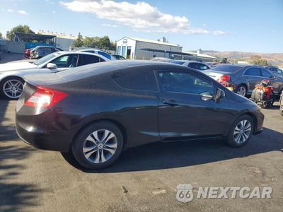 Trzecie zdjęcie samochodu z tyłu: 2012 HONDA CIVIC LX VIN:2HGFG3B59CH566319 - miniatura