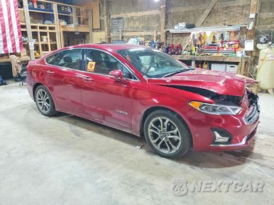 Czwarte zdjęcie samochodu z boku: 2019 FORD FUSION TITANIUM VIN:3FA6P0RU5KR135964 - miniatura