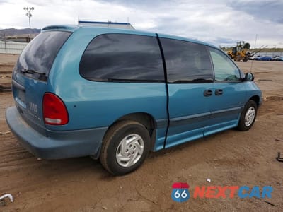 Trzecie zdjęcie samochodu z tyłu: 1997 DODGE GRAND CARAVAN SE VIN:1B4GP44R9VB298244 - miniatura