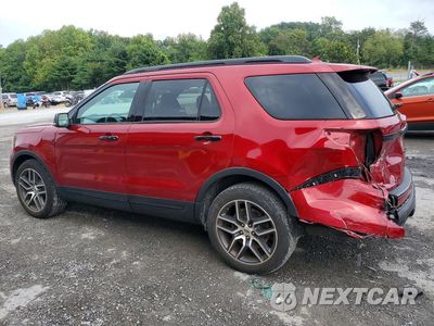 Drugie zdjęcie samochodu z przodu: 2018 FORD EXPLORER SPORT VIN:1FM5K8GT7JGA34469 - miniatura
