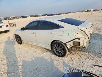 Drugie zdjęcie samochodu z przodu: 2019 HONDA CIVIC EXL VIN:JHMFC1F72KX004152 - miniatura