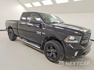 Czwarte zdjęcie samochodu z boku: 2014 RAM 1500 SPORT VIN:1C6RR7HT2ES368185 - miniatura
