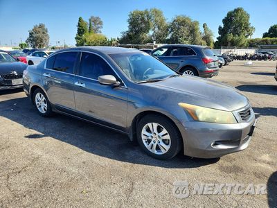 Czwarte zdjęcie samochodu z boku: 2008 HONDA ACCORD EXL VIN:1HGCP368X8A019623 - miniatura