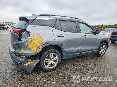 Trzecie zdjęcie samochodu z tyłu: 2019 GMC TERRAIN SLE VIN:3GKALTEVXKL155523 - miniatura