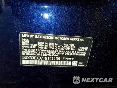Zdjęcie 14 z 14 samochodu: 2026 BMW X6 XDRIVE40I VIN:5UX33EX07T9141136 - miniatura