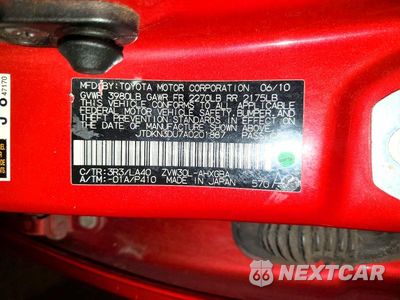 Zdjęcie 12 z 12 samochodu: 2010 TOYOTA PRIUS IV VIN:JTDKN3DU7A0201887 - miniatura