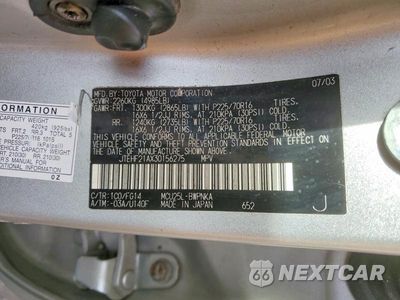 Zdjęcie 13 z 13 samochodu: 2003 TOYOTA HIGHLANDER LIMITED VIN:JTEHF21AX30156275 - miniatura