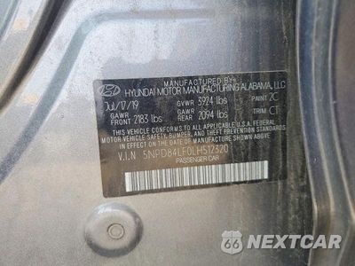 Zdjęcie 12 z 12 samochodu: 2020 HYUNDAI ELANTRA SEL VIN:5NPD84LF0LH512320 - miniatura