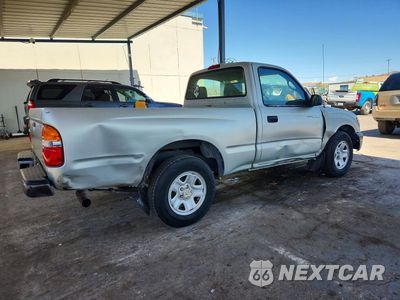 Trzecie zdjęcie samochodu z tyłu: 2004 TOYOTA TACOMA BASE VIN:5TENL42N74Z435200 - miniatura