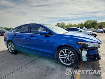 Czwarte zdjęcie samochodu z boku: 2017 FORD FUSION SE VIN:3FA6P0H94HR224690 - miniatura