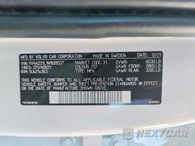 Zdjęcie 13 z 13 samochodu: 2022 VOLVO XC90 T6 INSCRIPTION VIN:YV4A221L1N1828527 - miniatura