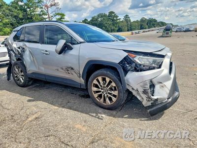 Czwarte zdjęcie samochodu z boku: 2020 TOYOTA RAV4 XLE PREMIUM VIN:2T3C1RFV9LC076707 - miniatura
