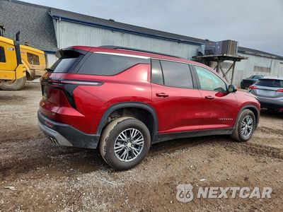 Trzecie zdjęcie samochodu z tyłu: 2024 CHEVROLET TRAVERSE LT VIN:1GNERGKS7RJ211410 - miniatura