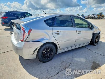 Trzecie zdjęcie samochodu z tyłu: 2012 TOYOTA PRIUS TWO VIN:JTDKN3DU0C1511246 - miniatura