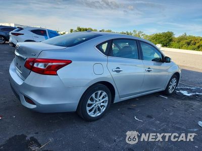 Trzecie zdjęcie samochodu z tyłu: 2019 NISSAN SENTRA SV VIN:3N1AB7AP8KY449196 - miniatura