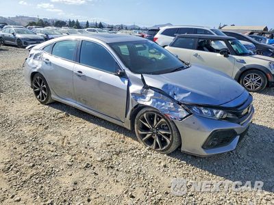 Czwarte zdjęcie samochodu z boku: 2017 HONDA CIVIC SI VIN:2HGFC1E54HH703380 - miniatura