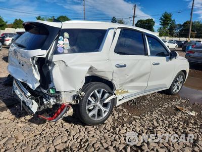 Trzecie zdjęcie samochodu z tyłu: 2022 HYUNDAI PALISADE LIMITED VIN:KM8R5DHE7NU419961 - miniatura