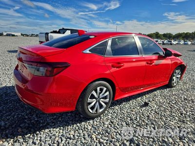 Trzecie zdjęcie samochodu z tyłu: 2026 HONDA CIVIC LX VIN:2HGFE2F21TH509693 - miniatura
