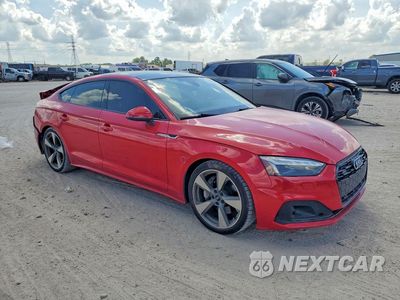 Czwarte zdjęcie samochodu z boku: 2020 AUDI A5 PRESTIGE VIN:WAUBNCF52LA013746 - miniatura