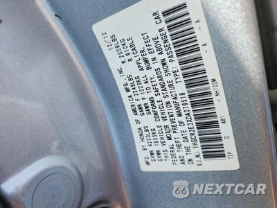 Zdjęcie 13 z 13 samochodu: 2013 HONDA ACCORD LX VIN:1HGCR2E3XDA079518 - miniatura