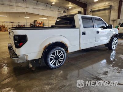 Trzecie zdjęcie samochodu z tyłu: 2010 FORD F150 SUPERCREW VIN:1FTFW1EV4AFC73590 - miniatura