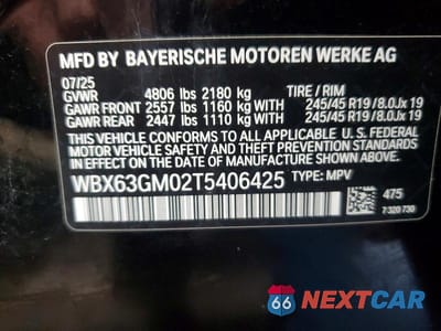 Zdjęcie 13 z 13 samochodu: 2026 BMW X2 XDRIVE28I VIN:WBX63GM02T5406425 - miniatura