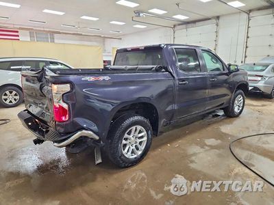 Trzecie zdjęcie samochodu z tyłu: 2024 CHEVROLET SILVERADO K1500 LT-L VIN:3GCPDKEK9RG453504 - miniatura
