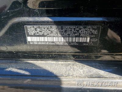 Zdjęcie 12 z 12 samochodu: 2010 LEXUS IS 250 VIN:JTHCF5C25A5041832 - miniatura