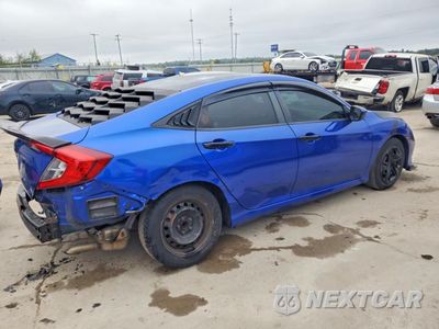Trzecie zdjęcie samochodu z tyłu: 2019 HONDA CIVIC LX VIN:2HGFC2F69KH523249 - miniatura