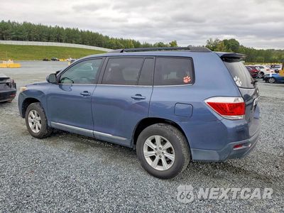 Drugie zdjęcie samochodu z przodu: 2012 TOYOTA HIGHLANDER SE VIN:5TDZK3EH2CS061966 - miniatura