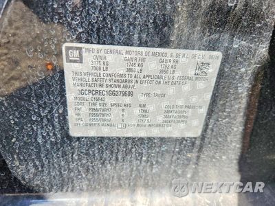 Zdjęcie 12 z 12 samochodu: 2016 CHEVROLET SILVERADO C1500 LT VIN:3GCPCREC1GG379609 - miniatura