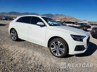 Czwarte zdjęcie samochodu z boku: 2019 AUDI Q8 PRESTIGE VIN:WA1CVAF11KD033955 - miniatura