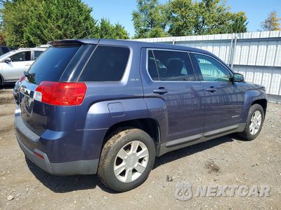 Trzecie zdjęcie samochodu z tyłu: 2013 GMC TERRAIN SLE VIN:2GKALMEK4D6329394 - miniatura